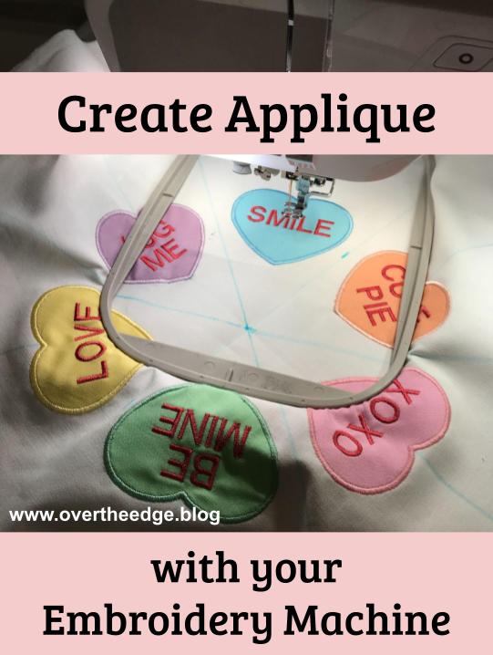 Create Applique with your Embroidery Machine 
